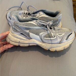 Axel Arigato Light Gray Mesh Athletic Sneakers